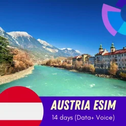 Austria eSIM 14 Days Data and Voice