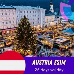 Austria eSIM 25 Days