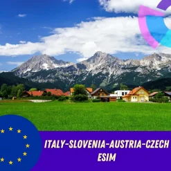 Italy Slovenia Austria Czech eSIM